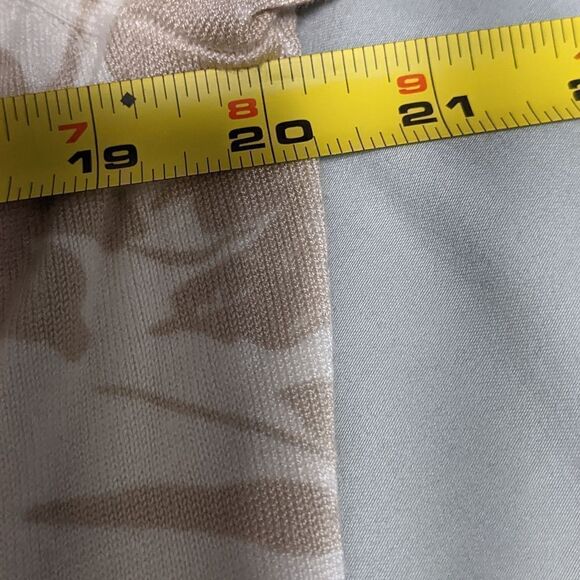 NWOT Roz & Ali Lightweight Cardigan 3/4 Sleeve Floral/Leaf Print - Picture 7 of 10